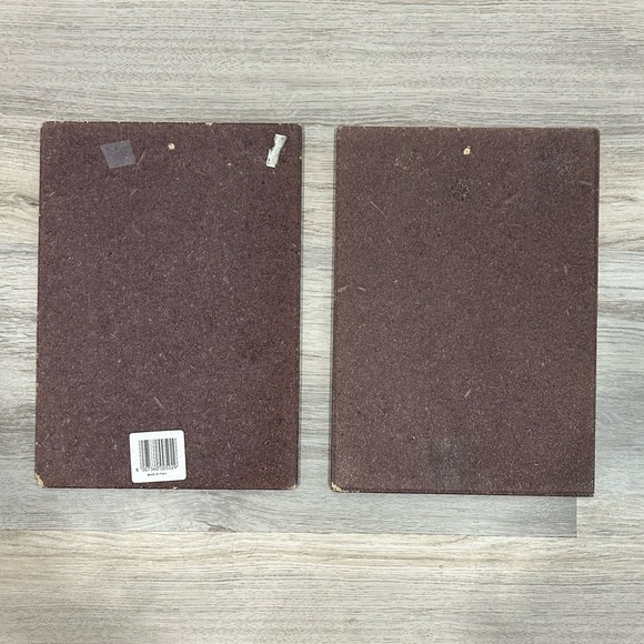 Vintage Massimo Big Eye Wall Art Hobo Kids Paperboy Made in Italy 8x11 Set of 2 - Picture 4 of 4